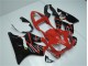 Vermelho Preto Plásticos CBR 600 F4i 2001-2003 Vermelho Preto Plásticos CBR 600 F4i 2001-2003