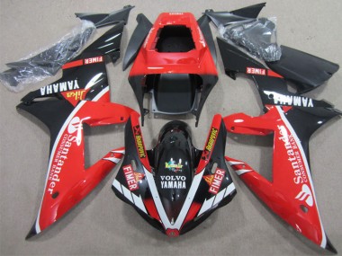 Vermelho Preto Santander Carenagem R1 2002-2003