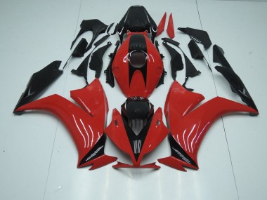 Vermelho Preto & Sem Decalques Carenagem CBR 1000RR 2012-2016