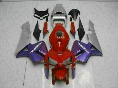 Vermelho Roxo Carenagem CBR 600RR 2005-2006