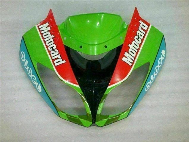 Vermelho Verdecard Carenagem ZX6R 2009-2012