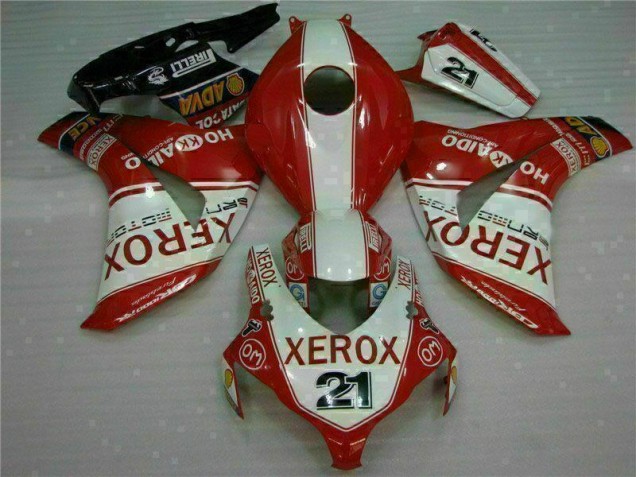 Vermelho Xerox 21 Carenagem CBR 1000RR 2008-2011 Vermelho Xerox 21 Carenagem CBR 1000RR 2008-2011