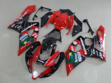 Vermelho Yoshimura Carenagem GSXR 1000 K5 2005-2006
