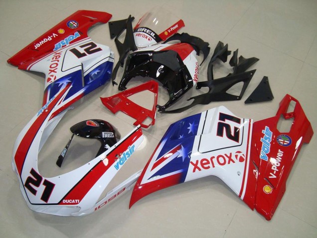 Xerox 21 Carenagem Ducati 848 1098 1198 2007-2014 Xerox 21 Carenagem Ducati 848 1098 1198 2007-2014